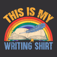 This Is My Writing Shirt T Shirt Vintage Hoodie | Artistshot