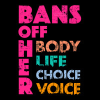 Bans Off Her Body Her Life Her Choice Her Voice Lightweight Hoodie | Artistshot