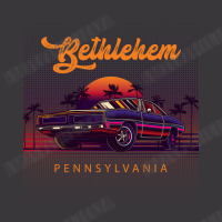 Bethlehem Pennsylvania Retro Vintage 80s 90s Muscle Cars Retrowave Aes Ladies Curvy T-shirt | Artistshot