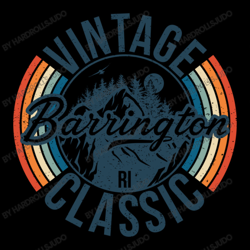 I Love Barrington Rhode Island Retro Vintage Classic Limited Edition Long Sleeve Shirts by hardrollsjudo | Artistshot