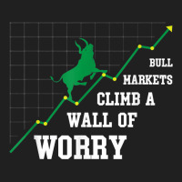 Trading Or Investing For Bull Markets Climb A Wall Of Worry T Shirt Ladies Polo Shirt | Artistshot