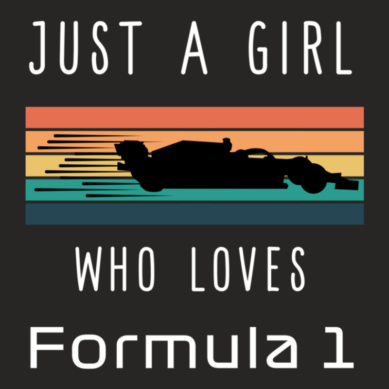 Just A Girl Who Loves Formula One Rainbow Design (light Version) Ladies Fitted T-Shirt by HeatherThomas | Artistshot