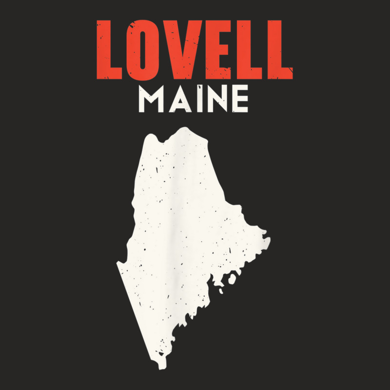 Lovell Maine Usa State America Travel Mainer Ladies Fitted T-Shirt by Queens | Artistshot