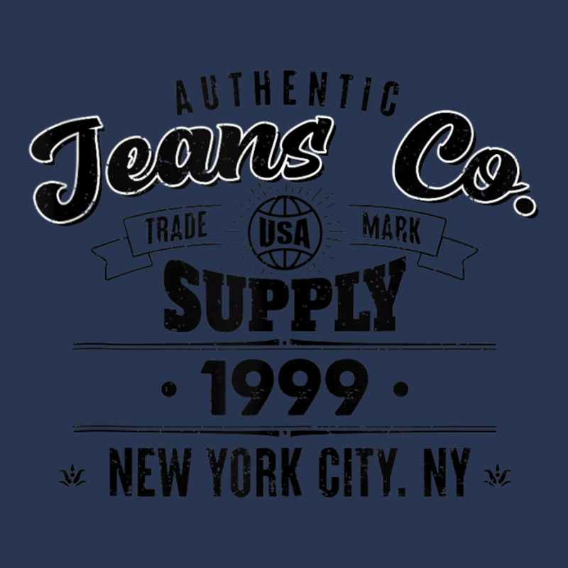 New York City Born In 1999 Authentic Vintage Birthday Tank Top Ladies Denim Jacket by cm-arts | Artistshot