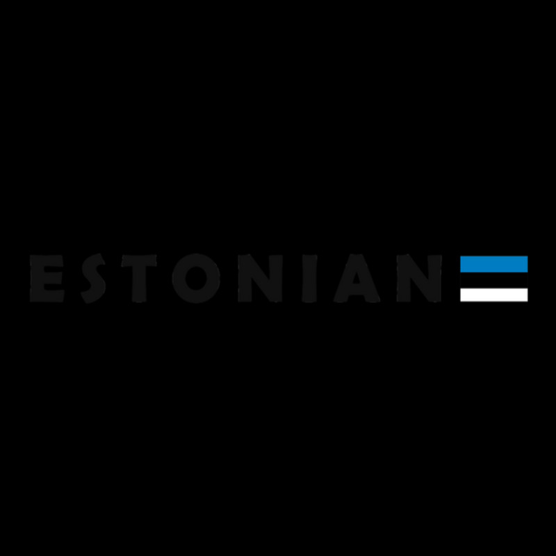 Estonian Text And Flag Pocket T-shirt | Artistshot