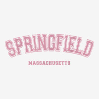 Pink Springfield Massachusetts Ma Varsity Style Springfield T Shirt Landscape Canvas Print | Artistshot