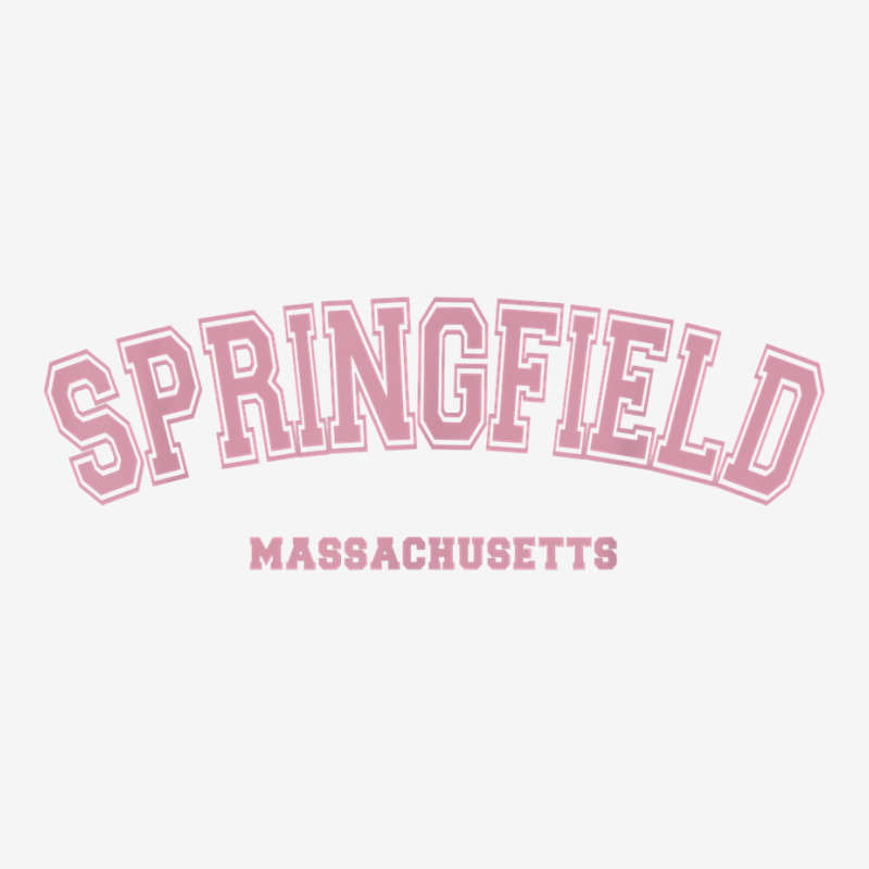 Pink Springfield Massachusetts Ma Varsity Style Springfield T Shirt Iphone 13 Pro Max Case | Artistshot