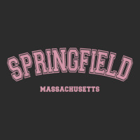 Pink Springfield Massachusetts Ma Varsity Style Springfield T Shirt Exclusive T-shirt | Artistshot