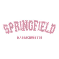 Pink Springfield Massachusetts Ma Varsity Style Springfield T Shirt Sticker | Artistshot