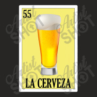 La Cerveza Lottery Gift  Mexican Lottery La Cerveza Ladies Fitted T-shirt | Artistshot