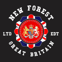 New Forest Great Britain British Pride Vintage T Shirt T-shirt | Artistshot