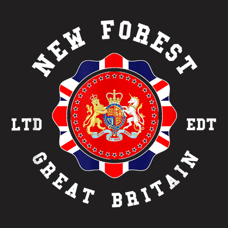 New Forest Great Britain British Pride Vintage T Shirt T-shirt | Artistshot