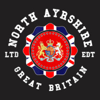 North Ayrshire Great Britain British Pride Vintage T Shirt T-shirt | Artistshot