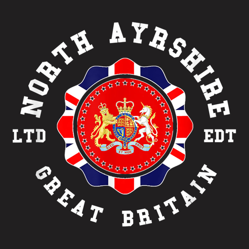 North Ayrshire Great Britain British Pride Vintage T Shirt T-shirt | Artistshot