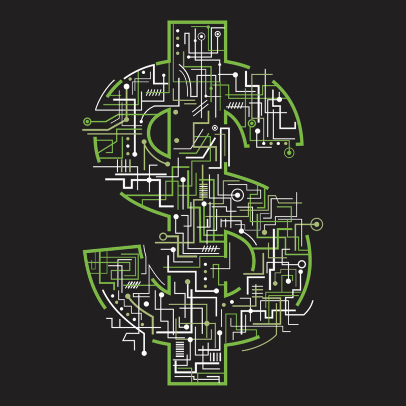 Technology Untamed Technological Money Maker 1 T-Shirt by MirandaSeger | Artistshot