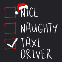 Nice Naughty Taxi Driver Christmas List Cabbie Santa Claus Youth Tee | Artistshot