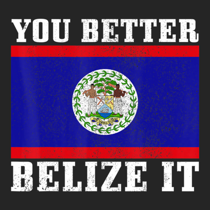 You Better Belize It Belize Flag Pride Unisex Hoodie by cm-arts | Artistshot