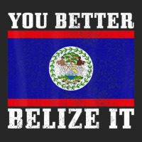 You Better Belize It Belize Flag Pride Men's T-shirt Pajama Set | Artistshot