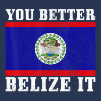 You Better Belize It Belize Flag Pride Men Denim Jacket | Artistshot