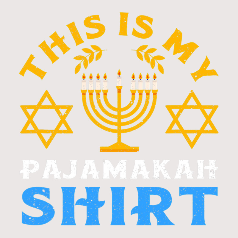 This Is My Hanukkah Pajamakah Chanukah Pajama Jewish Holiday Pocket T-shirt | Artistshot