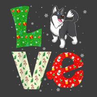 Santa Hat Christmas Themed Love Alaskan Malamute Dog Xmas T Shirt Men's Polo Shirt | Artistshot