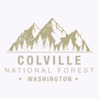 Washington Souvenir Colville National Forest Pullover Hoodie Tank Top | Artistshot