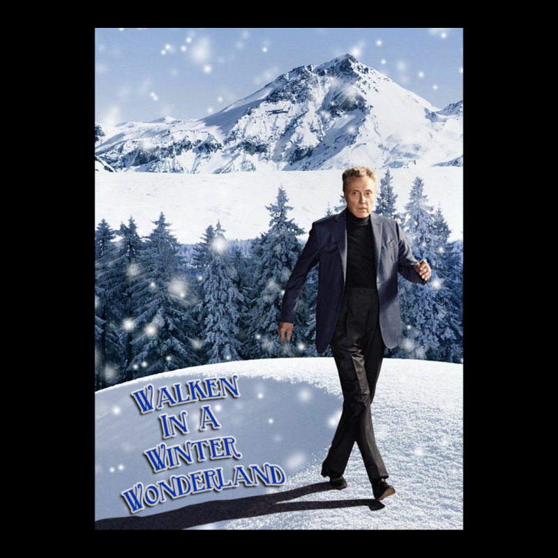 Walken In A Winter Wonderland Maternity Scoop Neck T-shirt by cm-arts | Artistshot