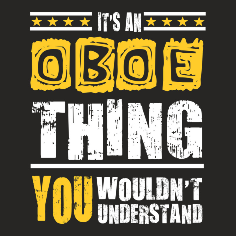 Oboe Thing You Wouldn't Understand Ladies Fitted T-Shirt by cm-arts | Artistshot