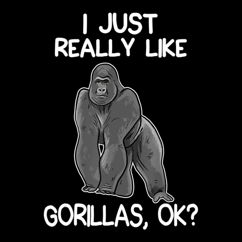 I Just Really Like Gorillas Gorilla Lover Toddler Sweatshirt | Artistshot