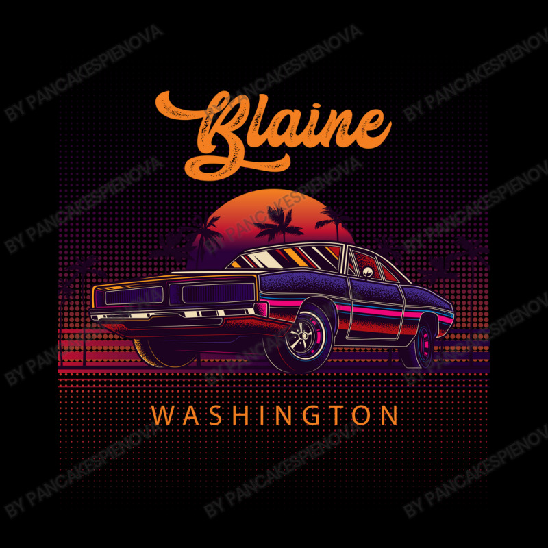 Blaine Washington Retro Vintage 80s 90s Muscle Cars Retrowave Aestheti Lightweight Hoodie | Artistshot