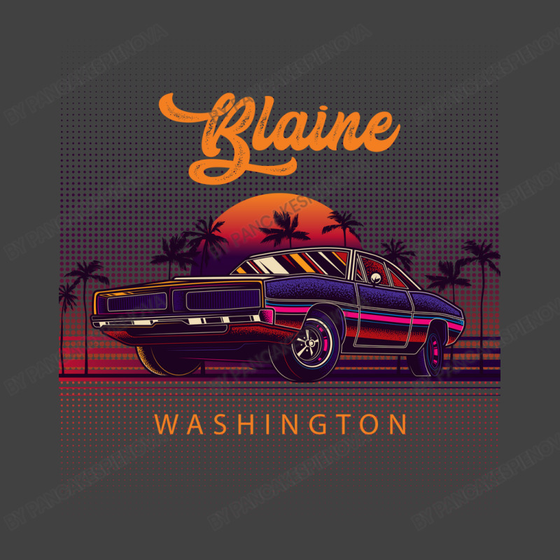 Blaine Washington Retro Vintage 80s 90s Muscle Cars Retrowave Aestheti Vintage T-shirt | Artistshot