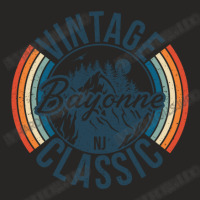 I Love Bayonne New Jersey Retro Vintage Classic Limited Edition Ladies Fitted T-shirt | Artistshot