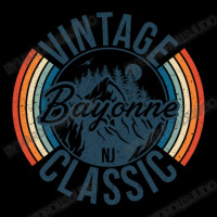 I Love Bayonne New Jersey Retro Vintage Classic Limited Edition Cropped Hoodie | Artistshot