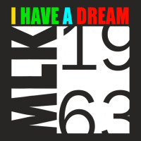 Martin Luther King Jr. Day I Have A Dream Mlk Day Ladies Fitted T-shirt | Artistshot