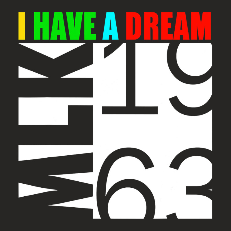 Martin Luther King Jr. Day I Have A Dream Mlk Day Ladies Fitted T-Shirt by cm-arts | Artistshot