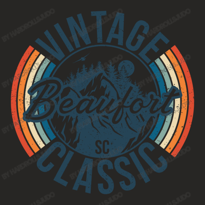 I Love Beaufort South Carolina Retro Vintage Classic Limited Edition Ladies Fitted T-Shirt by hardrollsjudo | Artistshot