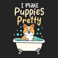 I Make Puppies Pretty Fur Artist Dog Groomer 3/4 Sleeve Shirt | Artistshot