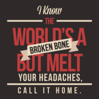 The World's A Broken Bone Racerback Tank | Artistshot