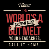 The World's A Broken Bone Maternity Scoop Neck T-shirt | Artistshot