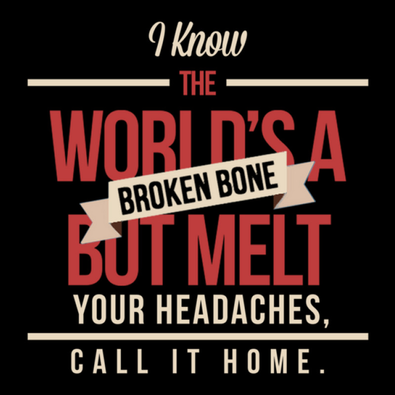 The World's A Broken Bone Maternity Scoop Neck T-shirt | Artistshot