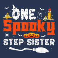 One Spooky Step Sister Family Halloween Costume Ladies Denim Jacket | Artistshot