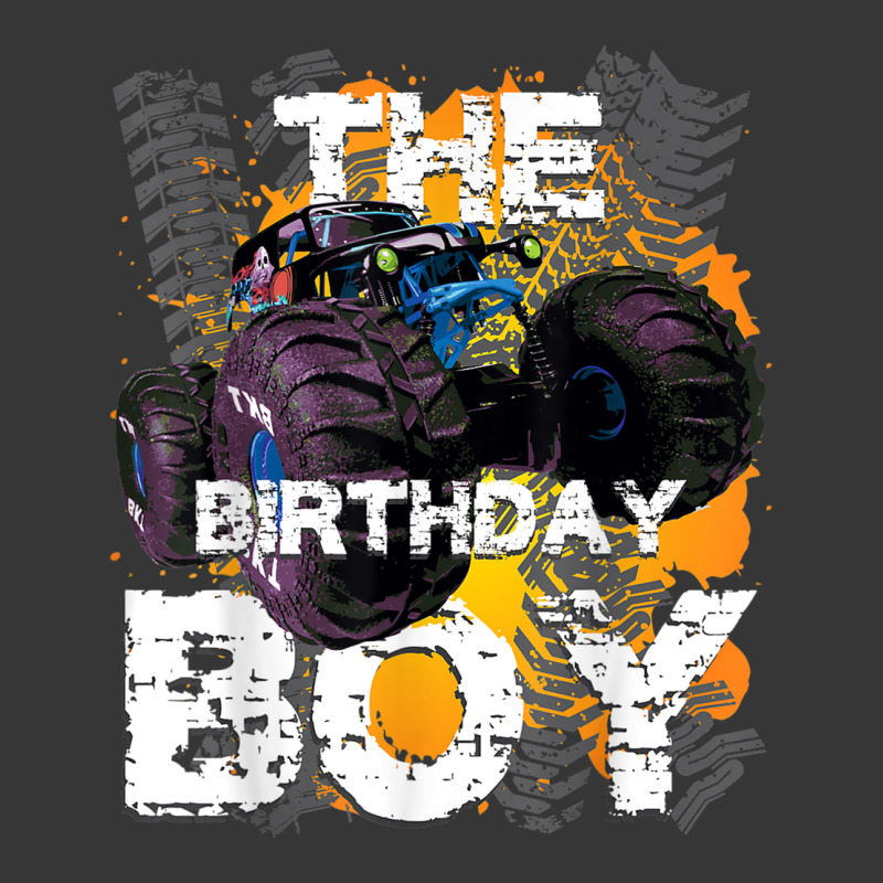 The Birthday Boy Monster Truck Matching Family Party T Shirt Toddler Hoodie | Artistshot