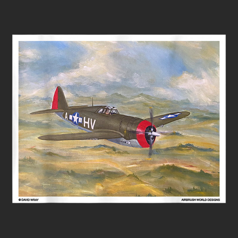 P47 Thunderbolt Ww2 Plane Painting Military Novelty Gift T Shirt Toddler T-shirt | Artistshot