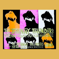 Johnny Thunders, Johnny, Thunders, Johnny Thunder, The Johnny Thunders Vintage Hoodie And Short Set | Artistshot