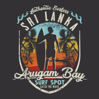 Sri Lanka Surfing Vintage Retro Surfer Arugam Bay Beach T Shirt Vintage Hoodie And Short Set | Artistshot