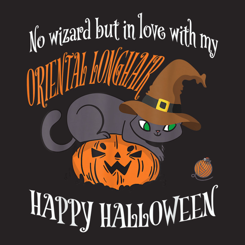 Oriental Longhair   Cat Lover Not A Wizard Funny Halloween T Shirt Vintage Cap | Artistshot