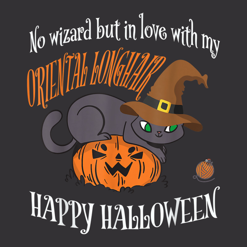 Oriental Longhair   Cat Lover Not A Wizard Funny Halloween T Shirt Vintage Hoodie | Artistshot