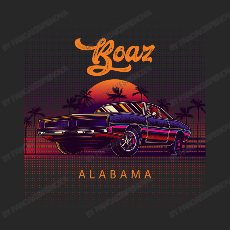 Boaz Alabama Retro Vintage 80s 90s Muscle Cars Retrowave Aesthetic Women's Pajamas Set by pancakespienova | Artistshot