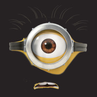 Despicable Me Minions Stuart Scared Face Graphic T Shirt Vintage Cap | Artistshot