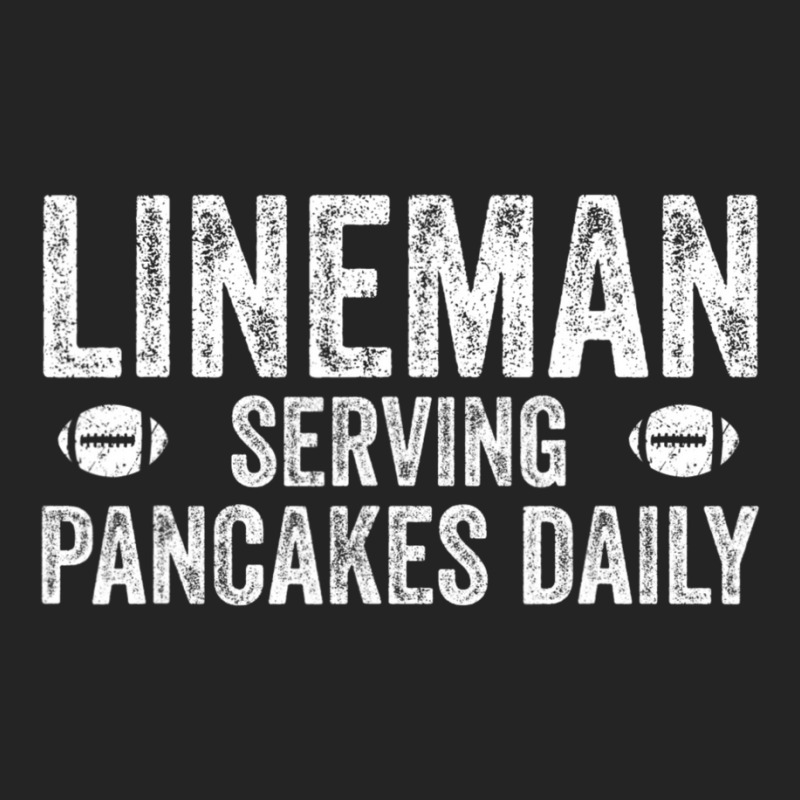 Football Lineman Serving Pancakes Daily 3/4 Sleeve Shirt | Artistshot